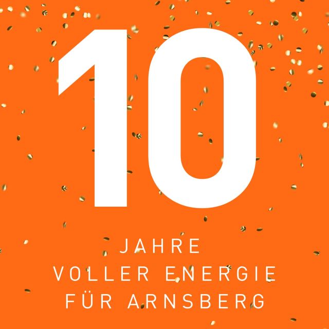 10 Jahre voller Energie für Arnsberg! 🎉
Wir blick ...