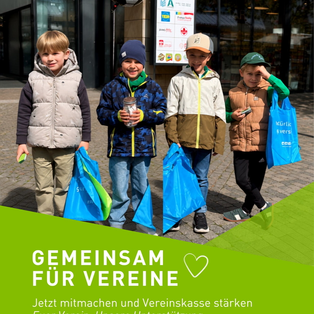 Gemeinsam für Vereine. Gemeinsam für unsere Region ...