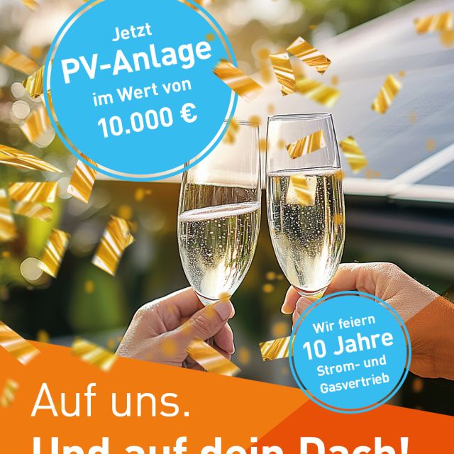Auf uns. Und auf dein Dach! 🥂☀️
Seit einem Jahrze ...