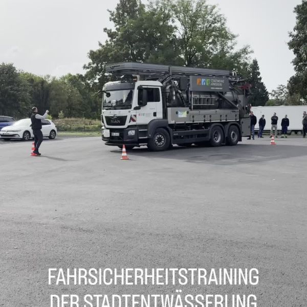 Unser Team der Stadtentwässerung hatte einen beson ...