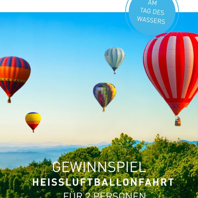 Wir lassen euch hoch hinausfliegen 🎈
Zum Tag des  ...