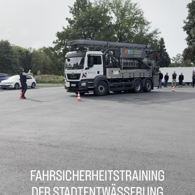 Unser Team der Stadtentwässerung hatte einen beson ...