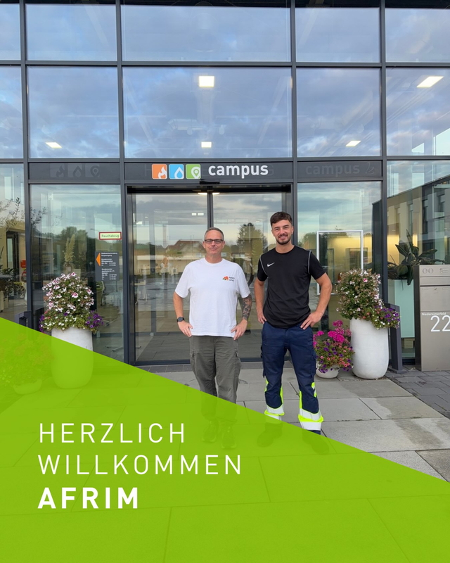 Herzlich Willkommen👋
Seit dem 01.09. verstärkt Af ...